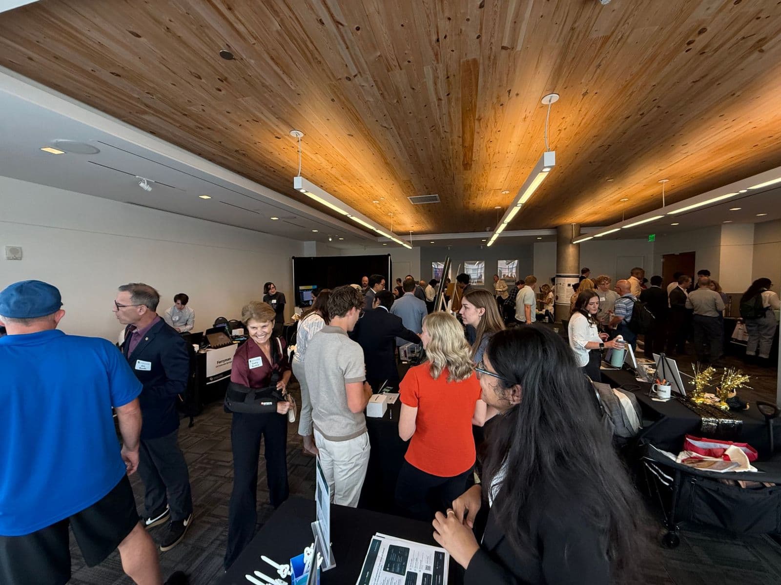 A full room at CU Innovation Day 2026, History Colorado Center, Denver